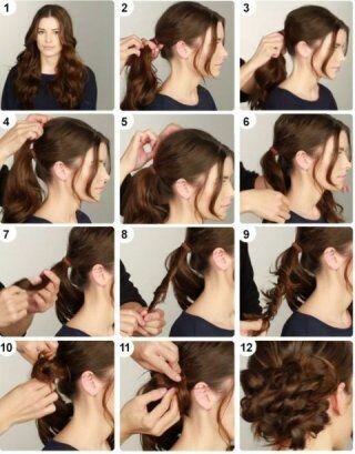 Как сделать прическу на 8 марта на длинные волосы: поэтапная инструкция