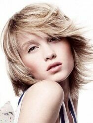 Стрижки градуированное каре