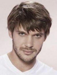 Мужская стрижка 2011 для коротких волос с челкой