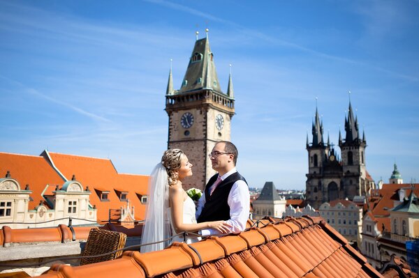 Свадьба в Чехии, Прага на фото