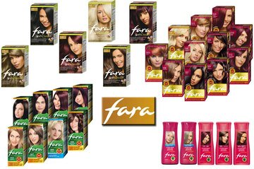 Разнообразие красителей от Fara (Фара)